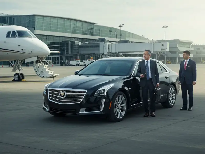 Warren Car Service airport pickup vehicle